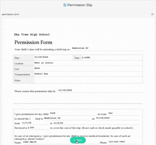 Laptop Permission Slip Gif