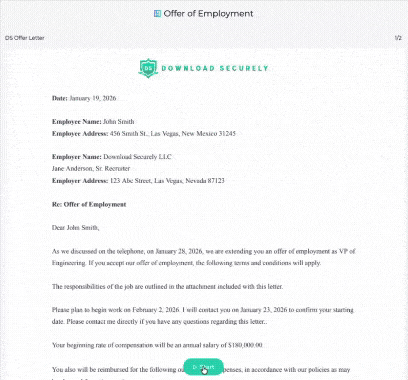 Laptop Offer Letter Creation Gif